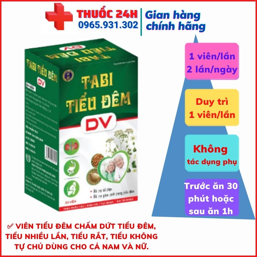 ✅ VIÊN TIỂU ĐÊM CHẤM DỨT TIỂU ĐÊM, TIỂU NHIỀU LẦN, TIỂU RẮT, TIỂU KHÔNG TỰ CHỦ DÙNG CHO CẢ NAM VÀ NỮ - LỌ 30 VIÊN