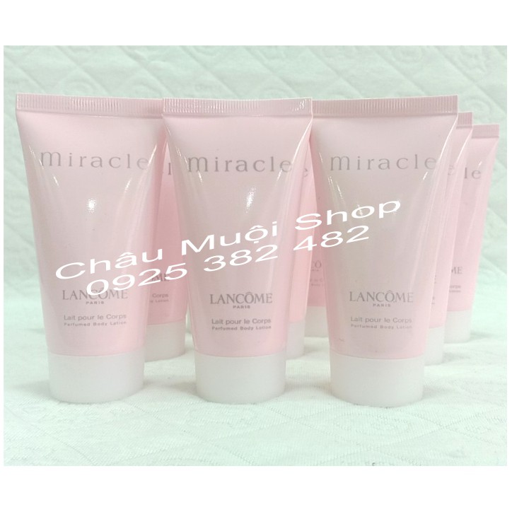 Dưỡng Thể Nước Hoa Lancôme Miracle - Perfumed Body Lotion - 50ml -1 Chai