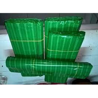 Bán lẻ 1kg Lá Chuối giả dùng để gói chả lụa, nem chua