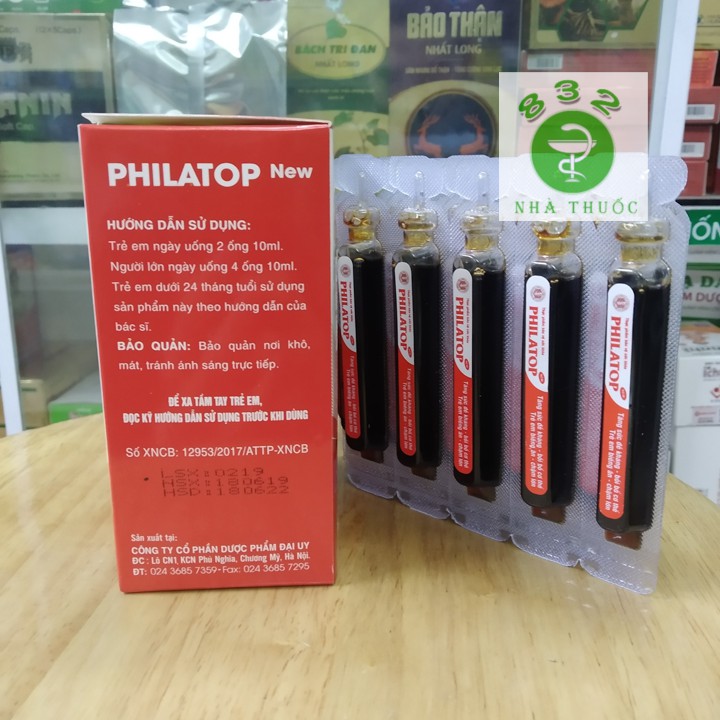 PHILATOP New hộp 20 ống nhựa | Thế Giới Skin Care