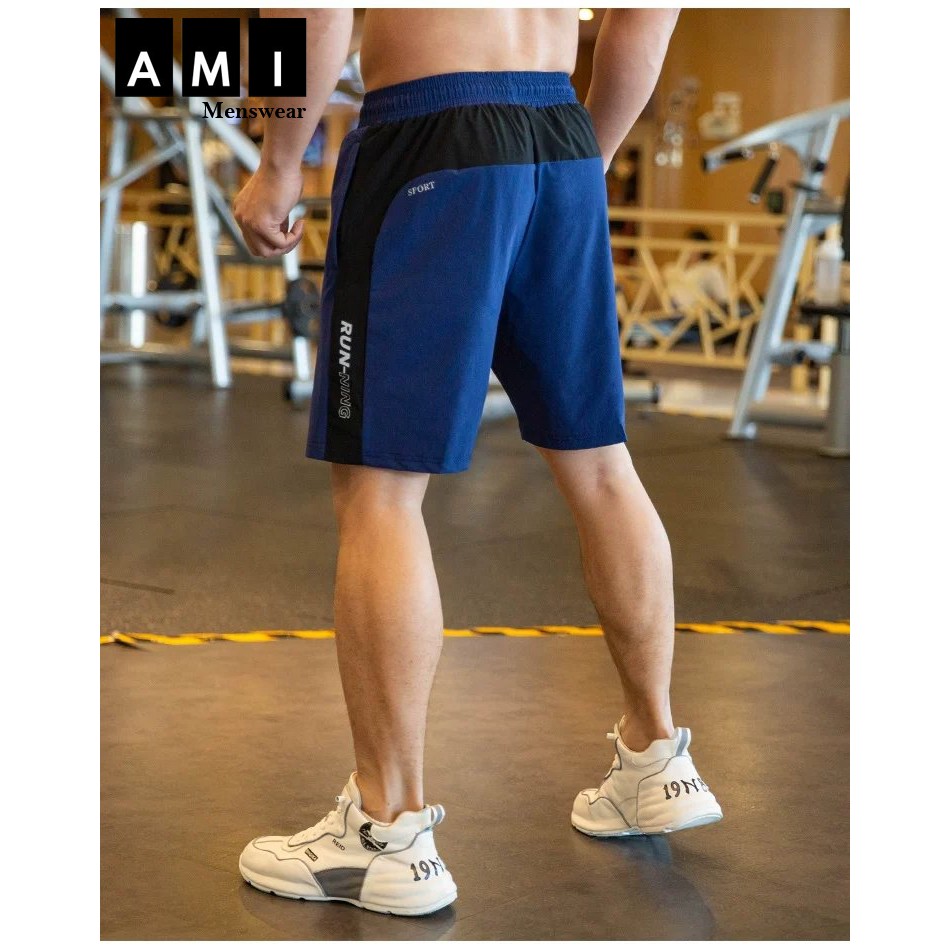 Quần Short Nam thể thao Running, Quần Đùi Nam Chất Vải Spandex Hàng Xuất Khẩu ( Độc Quyền Tại Shop) Sp1 | BigBuy360 - bigbuy360.vn