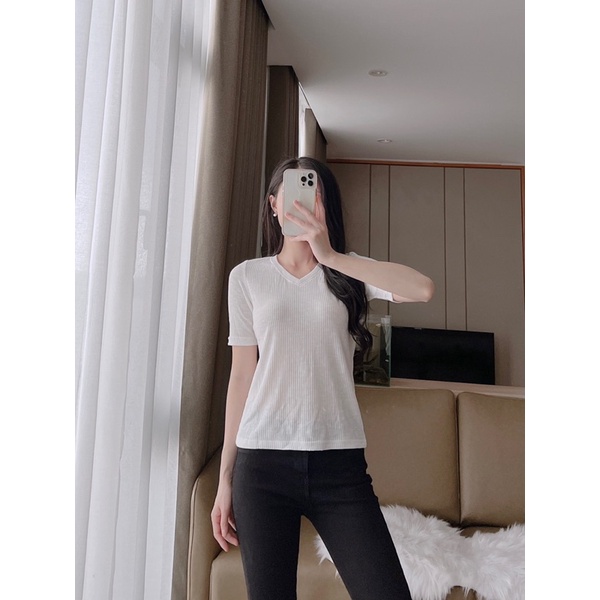 Áo thun nữ tay lỡ VNXK dư xịn GU