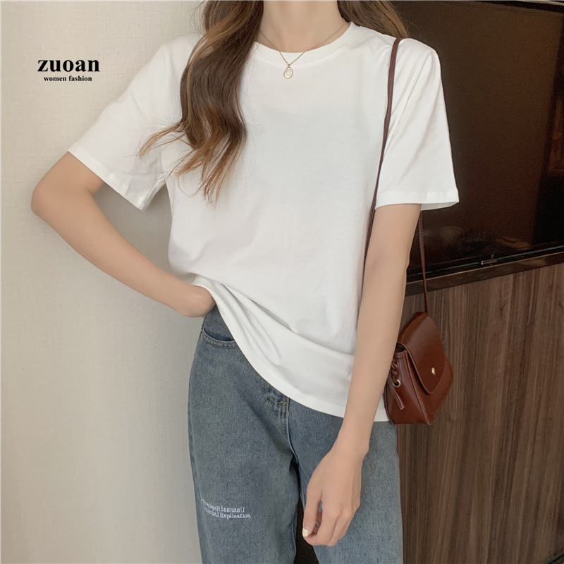 Áo thun nữ SUXI ngắn tay thời trang với nhiều màu tuỳ chọn