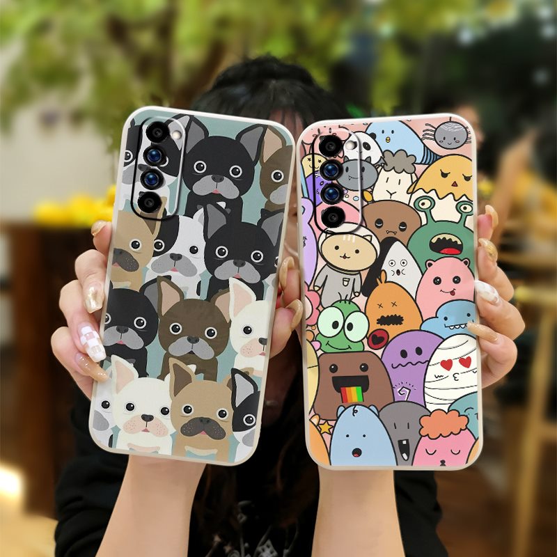 Ốp Điện Thoại Silicon Mềm Màu Trơn Bảo Vệ Lens Cho OPPO Reno4 Pro 4G Màu Sắc
