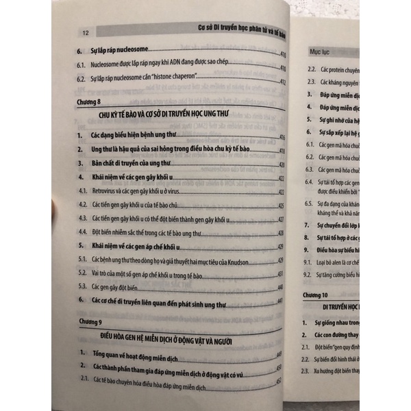 Sách - Cơ sở Di truyền học phân tử và tế bào