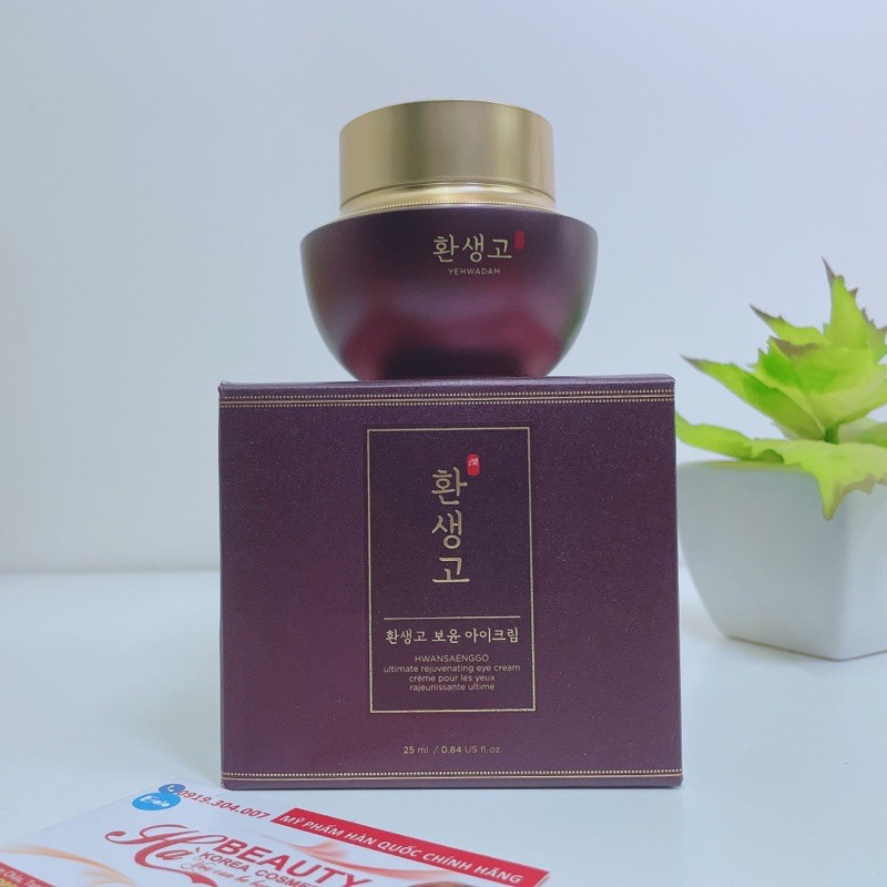 [The Face Shop AUTH] Kem Dưỡng Trẻ Hóa Vùng Da Mắt YEHWADAM HWANSAENGGO ULTIMATE REJUVENATING EYE CREAM 25ml TFSN20 | BigBuy360 - bigbuy360.vn