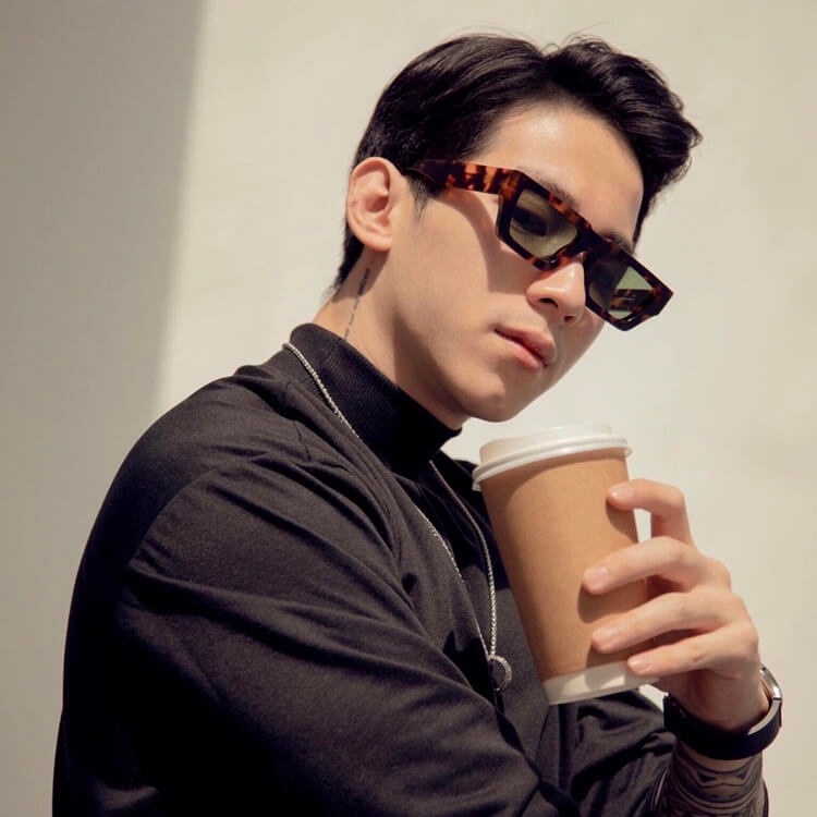 Kính thời trang - Cao Cấp - Mắt kính đen, Unisex, Chống nắng, Chống tia UV, Bảo hành 12 tháng - donghokinhmat168