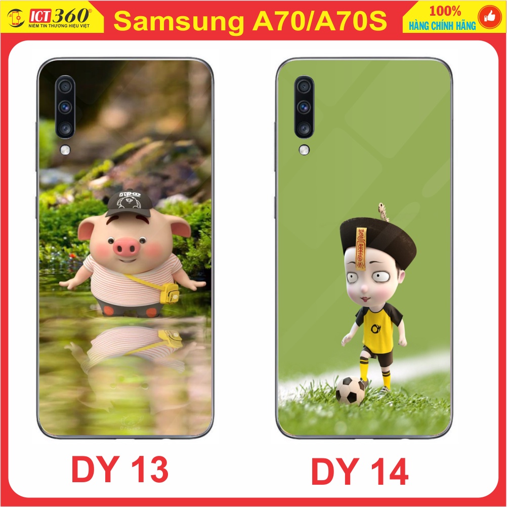 Ốp lưng kính Samsung A70/A70S - Nhận in ảnh theo yêu cầu