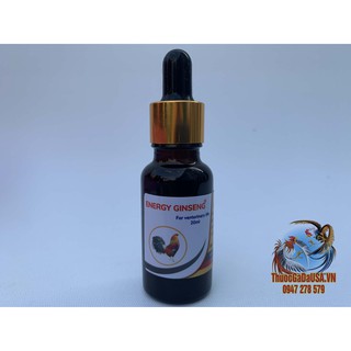 Thuốc nuôi gà đá ginseng tăng bo nạp pin khủng