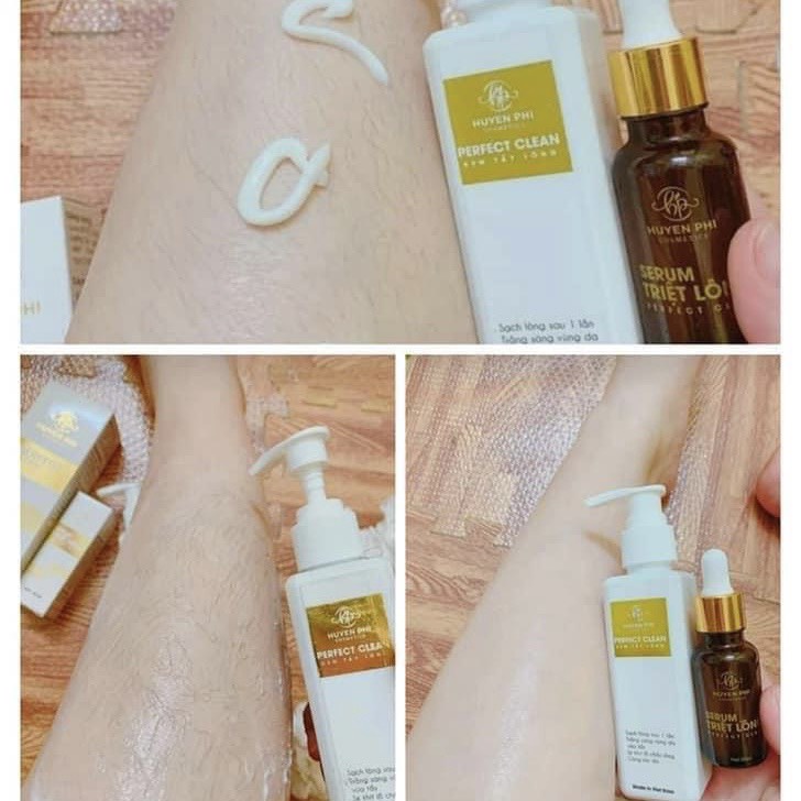 Kem Tẩy Lông Huyền Phi Chính Hãng Tặng Kèm Serum Triệt Lông