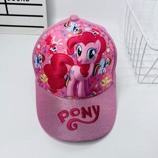 Mũ bé gái, nón cho bé gái in hình ngựa pony nhũ lấp lánh cực xinh  - MTE