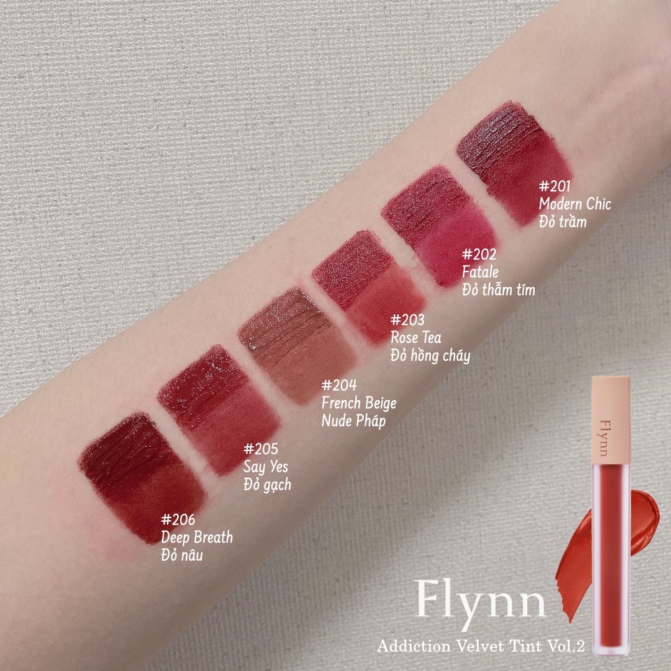 [Mã FLYNVT20 giảm đến 70%] Son kem lì Flynn Addiction Velvet Tint 3.5g | BigBuy360 - bigbuy360.vn