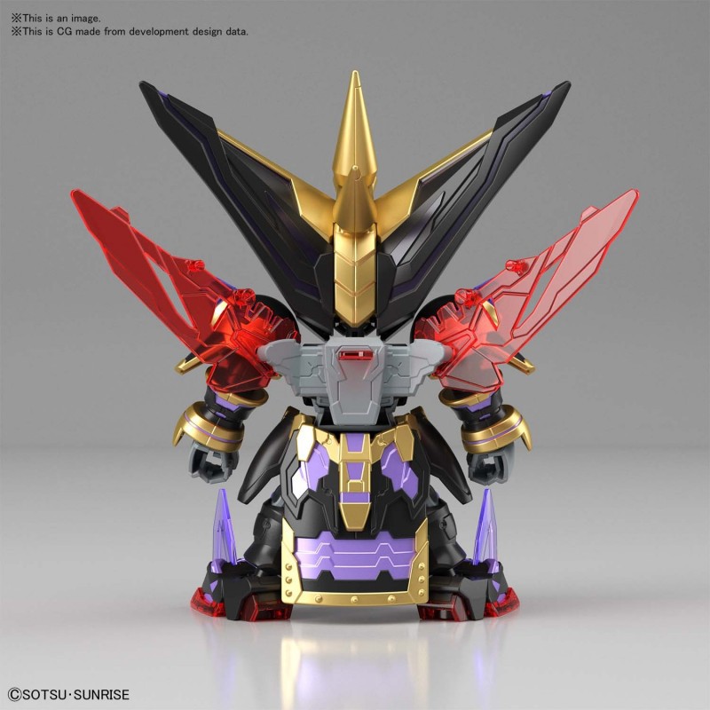 Đồ chơi lắp ráp Anime Nhật Bandai Gundam SD 26 Dian Wei Master Gundam Serie SD Gundam Sangoku Soketsuden