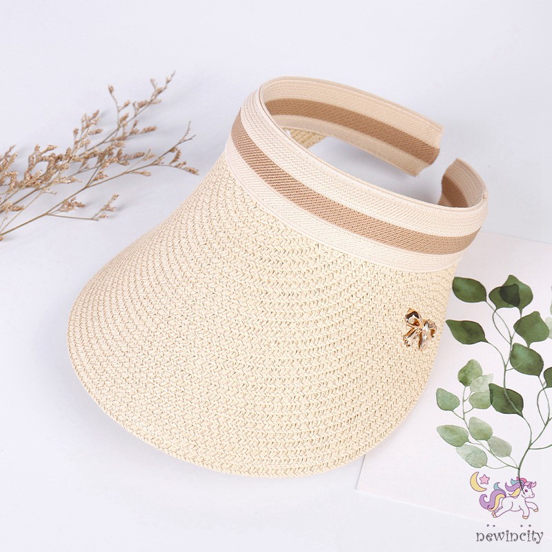 Nón chống nắng hở chóp phong cách Hàn Quốc cho bé gái