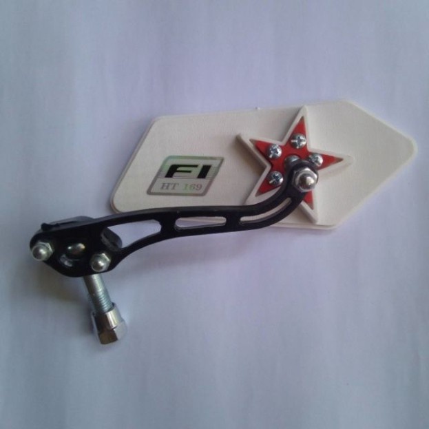 Gương chiếu hậu xe máy 5 cạnh DREAM WAVE anpha và nhiều dòng xe khác lắp chung