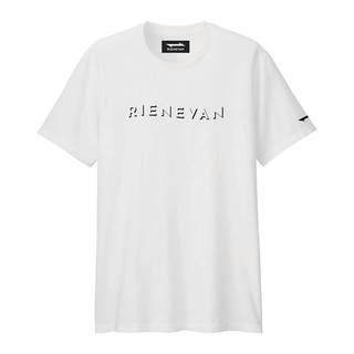 Áo Thun Logo RieNevan [Màu Trắng - Đen]