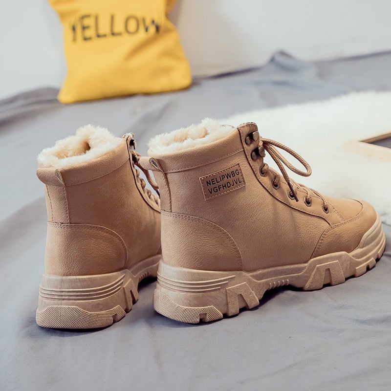 Giày bốt martin dày dặn phong cách Anh Quốc thời trang thu đông 2020 cho nữ | BigBuy360 - bigbuy360.vn