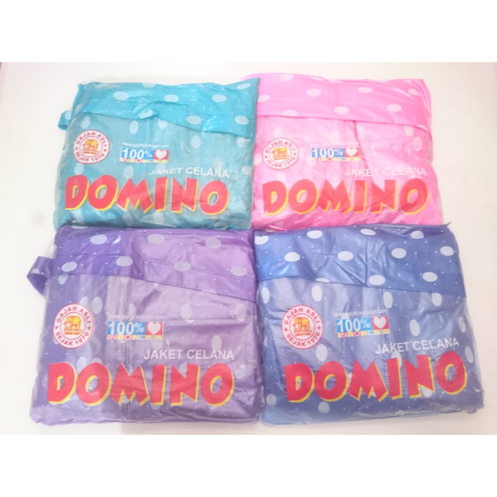 Áo Mưa Domino Họa Tiết Chấm Bi Dễ Thương