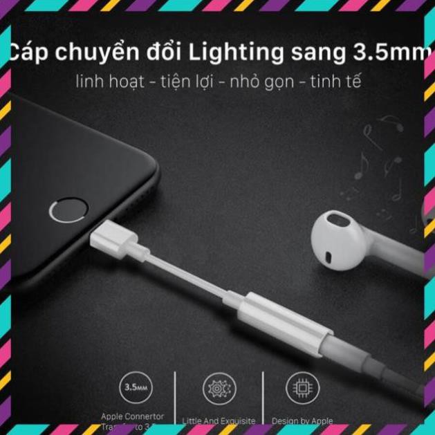 [Hàng chính hãng] Jack chuyển tai nghe iphone 7/8/X zin theo máy có míc