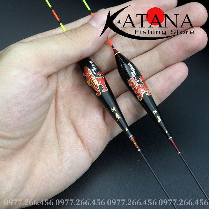 Phao nano câu đài, câu tay, câu đơn..hộp 4 quả cao cấp