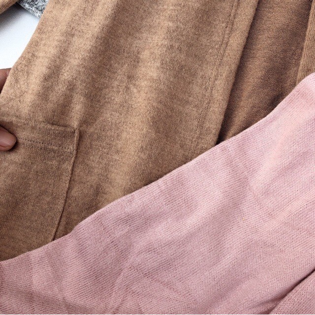 [ Ảnh Thật] Áo khoác len cardigan dáng dài - Chất Len Mịn | BigBuy360 - bigbuy360.vn