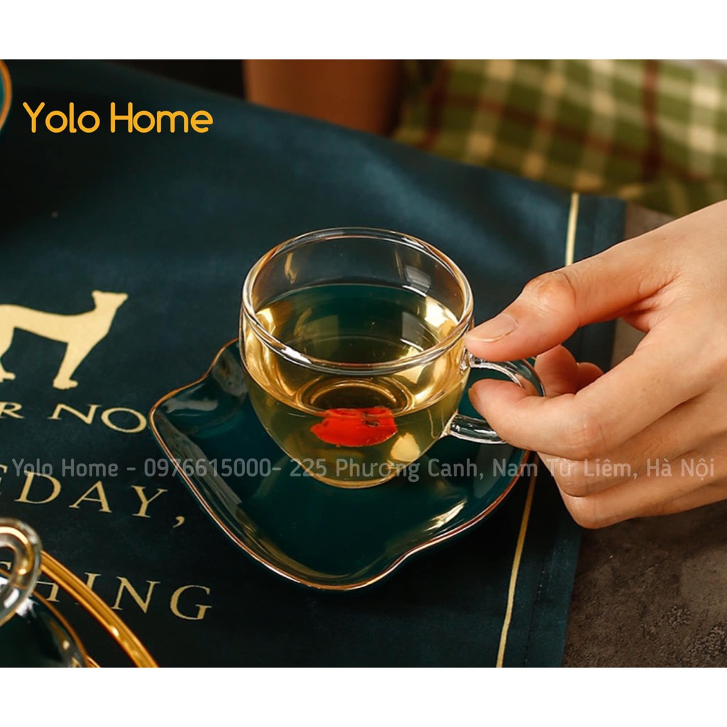 Bộ bình trà công sứ cao cấp YOLO HOME