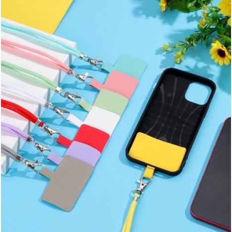 Dây Đeo Điện Thoại / Dây Đeo Cổ / Móc Khóa Bằng Silicon Chống Thất Lạc Tiện Dụng Khi Chơi Thể Thao