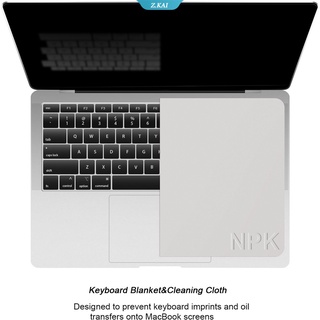Microfiber dustproof protective film notebook palm keyboard blanket cover notebook computer screen cleaning cloth MacBook Pro 13/15/16 inches【ZK】