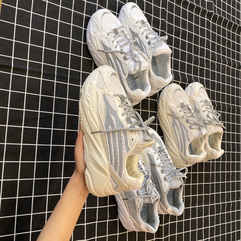 [Mã FAGREEN245 giảm 10% tối đa 30k đơn từ 99k] Giày thể thao nam nữ phản quang YZPQ Tặng tất đẹp [FREE SHIP] | BigBuy360 - bigbuy360.vn