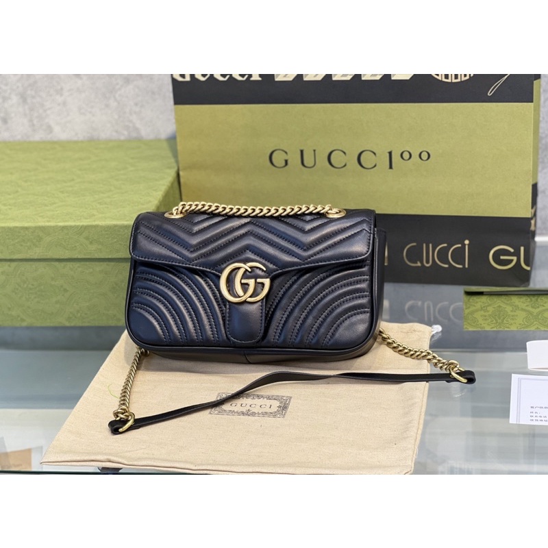 Túi GC mảmont size 26cm da bò da thật