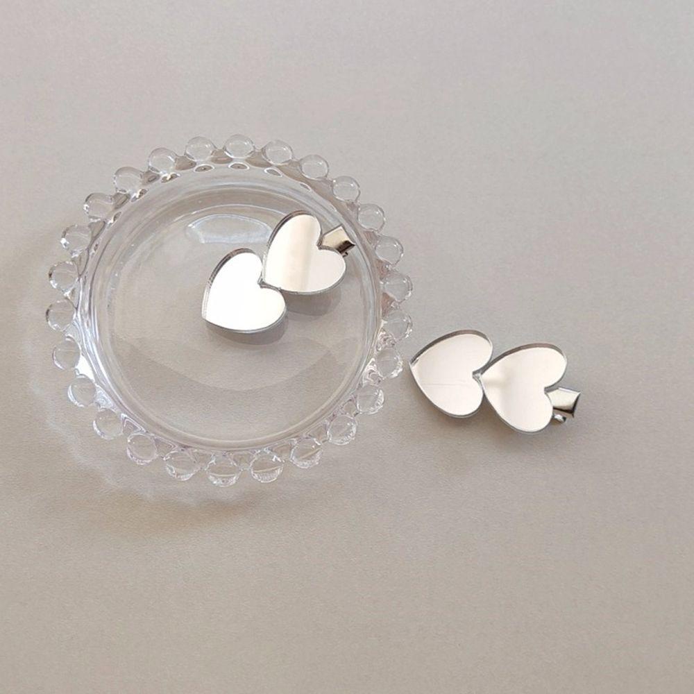 Kẹp Tóc Mỏ Vịt Bằng Hợp Kim Họa Tiết Hoa Xinh Xắn WMES15H