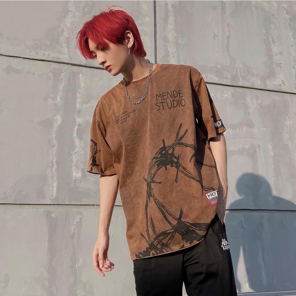 MENDE - Barbed Tee - sơ mi tay ngắn MENDE chính hãng