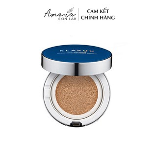 Phấn nước klavuu blue pearlsation high coverage marine collagen aqua cushion spf50+/pa+++ 5.0 - amora skinlab
