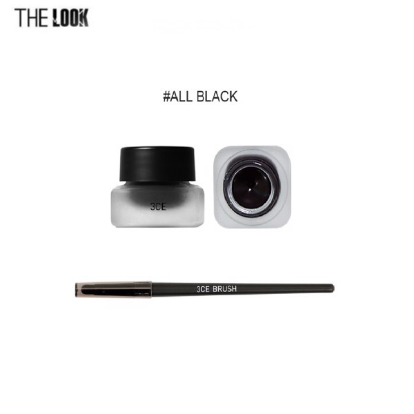 GEL KẺ MẮT 3.CE #ALL BLACK