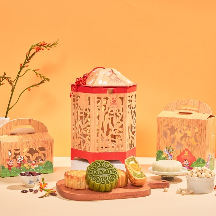 Bánh Trung thu Helen_ Hộp Đèn lồng 4 Bánh