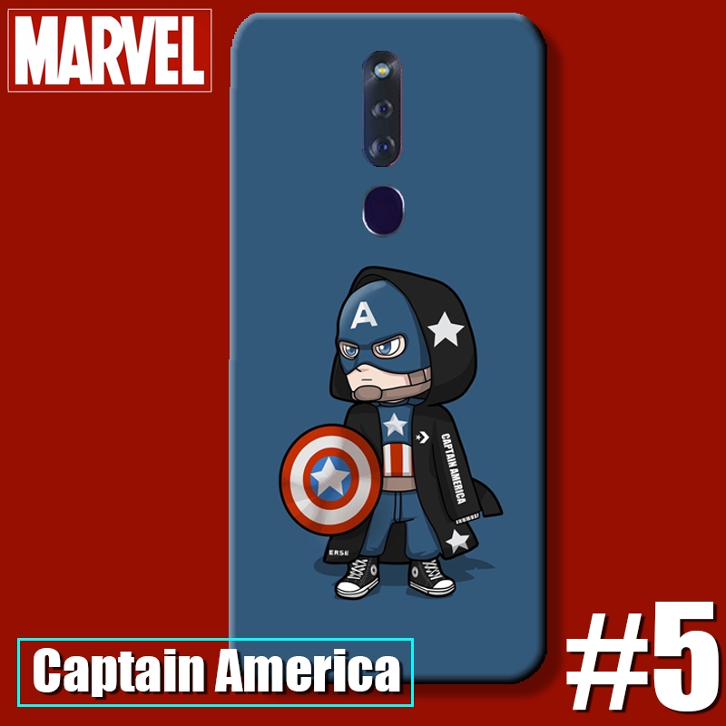 Ốp lưng case OPPO F11 PRO F9 RENO 10X ZOOM Realme3 Realme X 3 PRO C2 A1KCartoon lovely The Avengers Spiderman iron Man