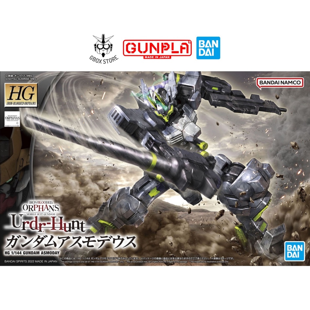Gundam HG Asmoday IBO Bandai Iron Blooded Orphans 1/144 Mô hình nhựa lắp ráp