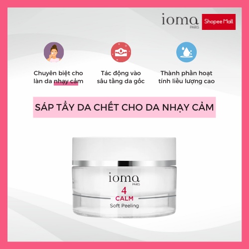 Tẩy da chết cho da nhạy cảm Ioma Paris Soft Peeling - 50ml