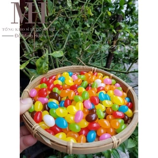 Combo 500g Kẹo bi dẻo vị trái cây siêu cute ăn đã nghiền