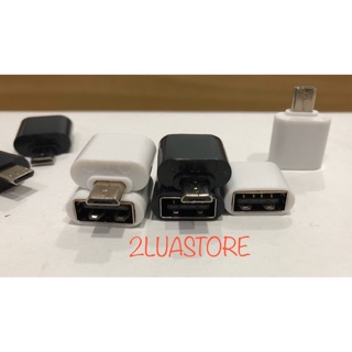 Đầu chuyển otg micro usb android v8 sang usb 2.0