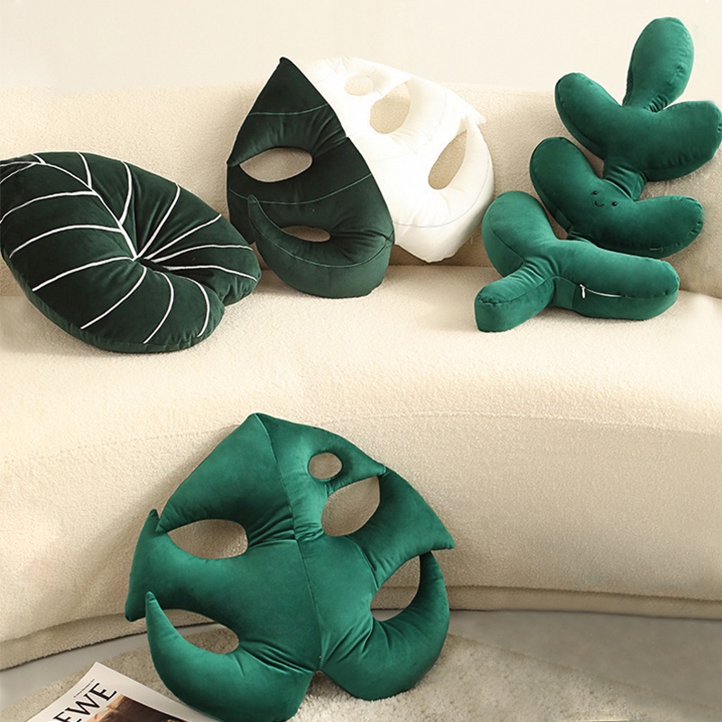 Gối Tựa Lưng Mềm Mại Hình Cây Xanh