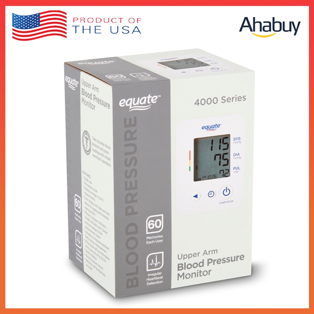 Máy đo huyết áp bắp tay điện tử Equate 4000 series
