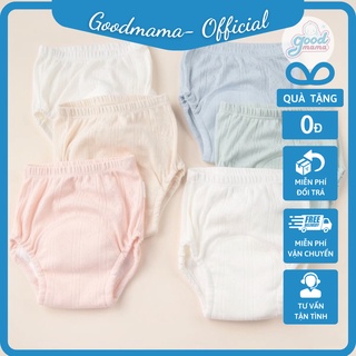 Quần bỏ bỉm cho bé sợi tre thông hơi thoáng khí Goodmama chính hãng 