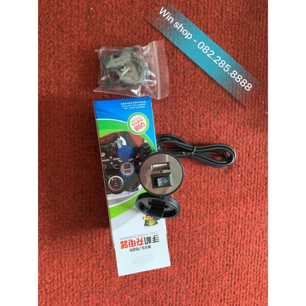 Bộ sạc điện thoại gắn xe máy chống nước ( loại 1)  sịn sò đảm bảo chất lượng