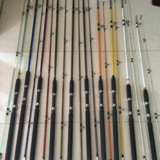 Cần shimano 2 khúc đặc-2kd