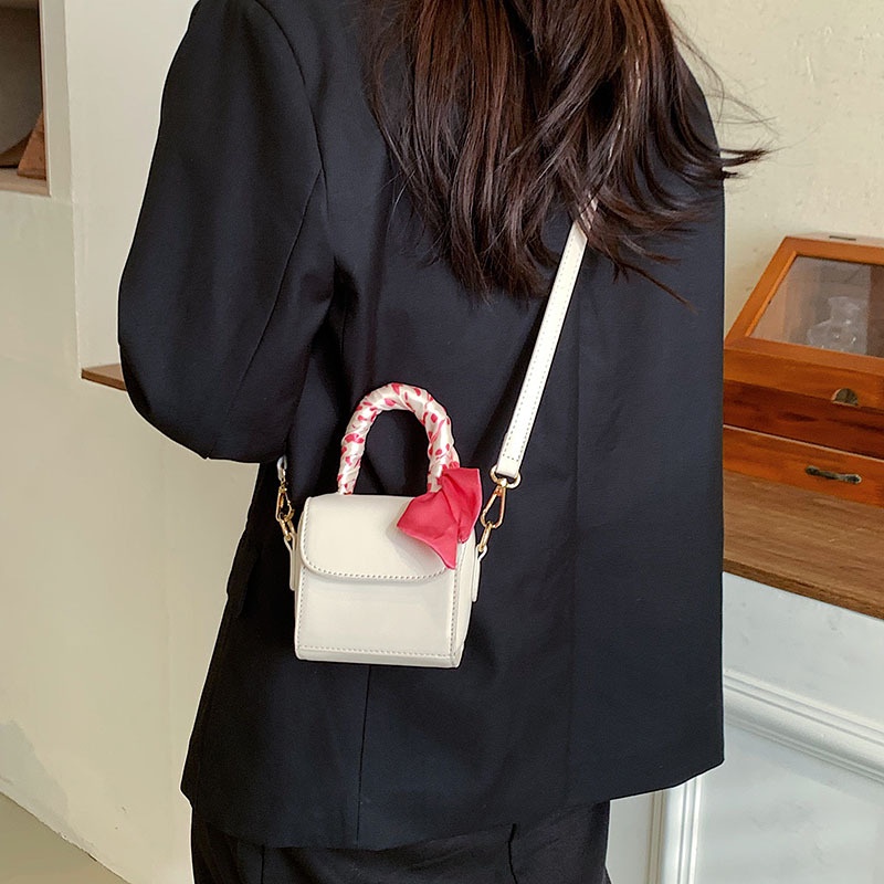 Túi Đeo Chéo Hình Vuông mini Thời Trang Phong Cách Pháp 2022 Cho Nữ