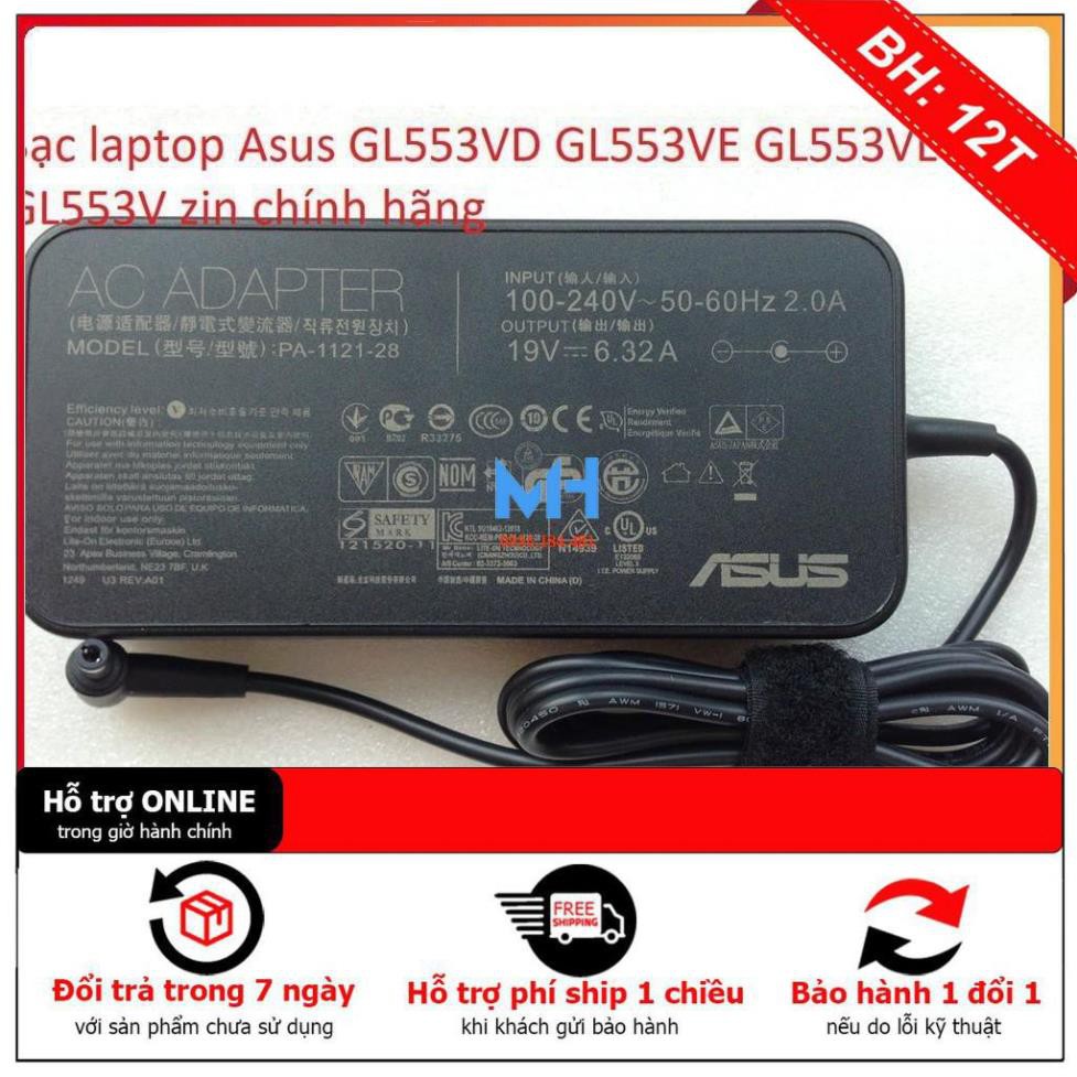 BH12TH ⚡️Sạc laptop Asus GL553VD GL553VE GL553VL GL553V loại tốt