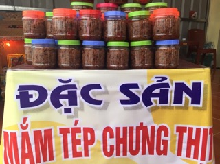 Mắm tép chưng thịt