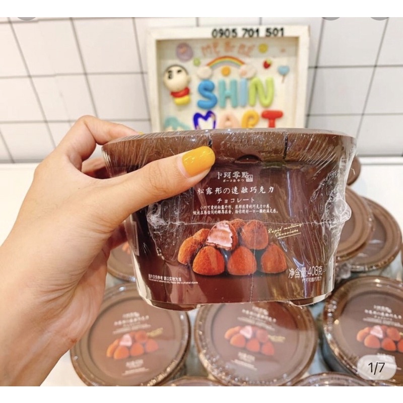 Socola tươi nama hộp 408g