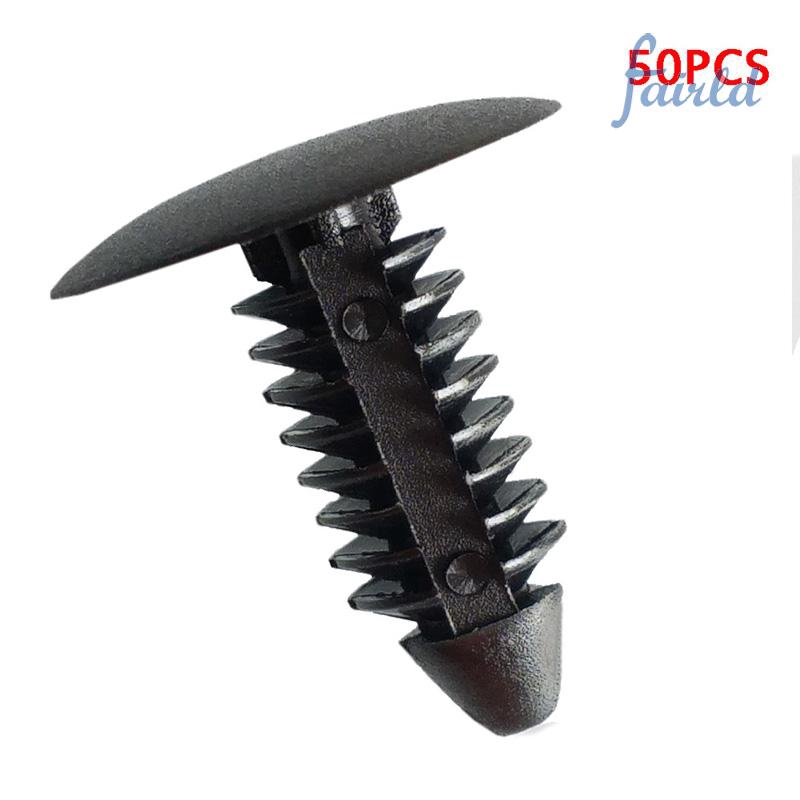 Set 50 Đinh Tán Nhựa Phụ Tùng Cho Xe Ô Tô Toyota Mazda